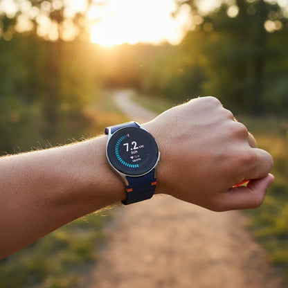 Correas Deportivas Compatibles Con Galaxy Watch 7 6 5 4 Fe Azul Marino 4.4 Cm