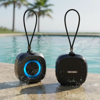 Parlante Bluetooth Portátil Impermeable Negro
