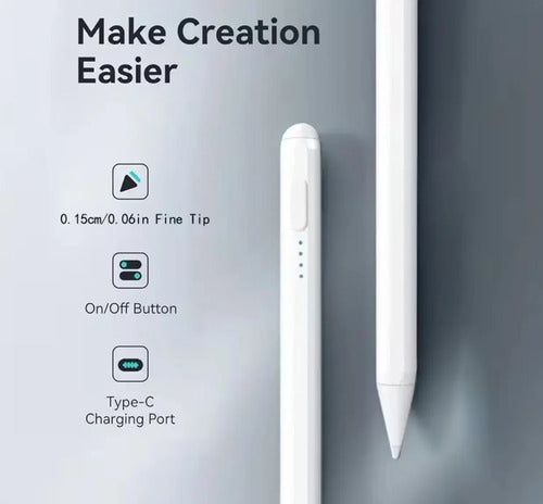 Lapiz Universal Para iPad Y Tablets Blanco