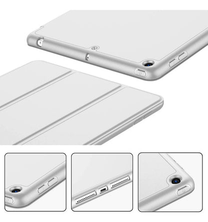 Funda Para iPad 9.7 Con Porta Lápiz Y Protección Completa Gris