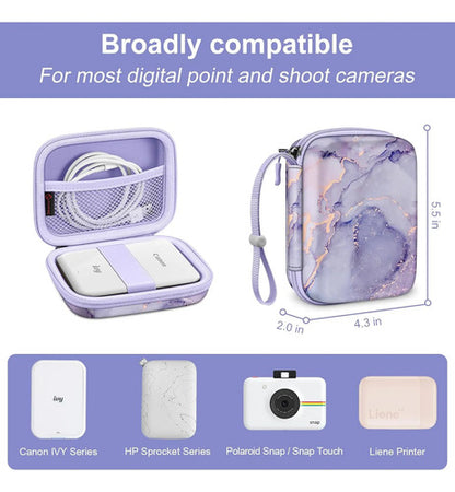 Estuche Funda Para Impresoras De Fotos Canon Ivy 2 Mini Lila