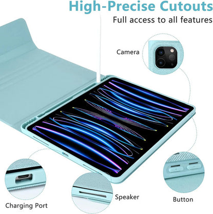 Funda Con Teclado Para iPad Pro M3 11  Azul