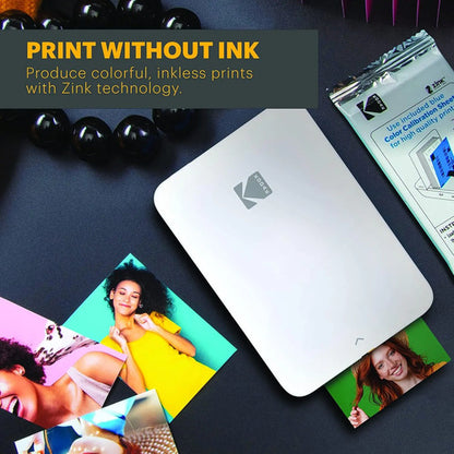 Impresora De Fotos Móvil Kodak Step Instant + 75 Hojas Blanco