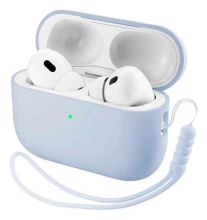 Funda Ornarto De Silicona Híbrida Para AirPods Pro 3 - Negra