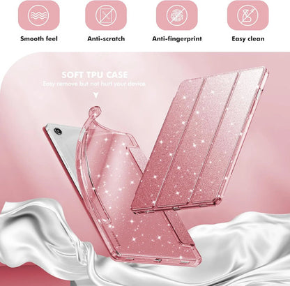 Funda Para Samsung Galaxy Tab S10 Lite/s10 Fe/s9 Rosa