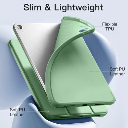 Funda Para iPad A16 11th Gen 11'' 2025 Y iPad 10t... Matcha Green