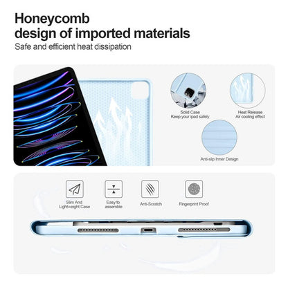 Funda Con Tecladopara iPad Pro Azul