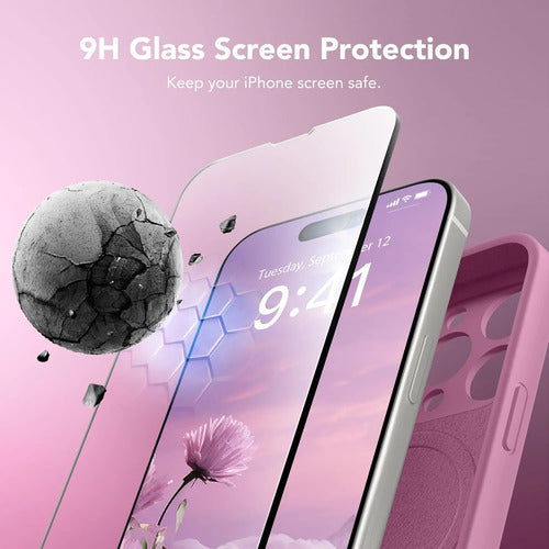 Funda Magnética Para iPhone 14 Pro Negro