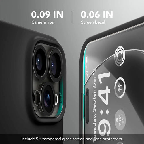 Funda Magnética Para iPhone 16 Pro Max Negro
