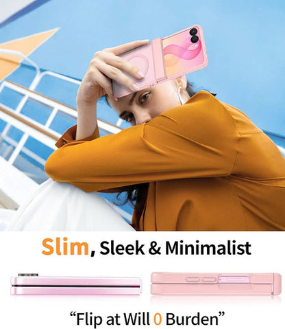 Funda Mate Para Samsung Galaxy Z Flip 8 Rosa
