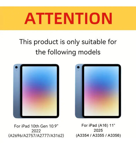 Funda Para iPad (a16) De 2022 Y 2025 11' Y 10.9' Celeste