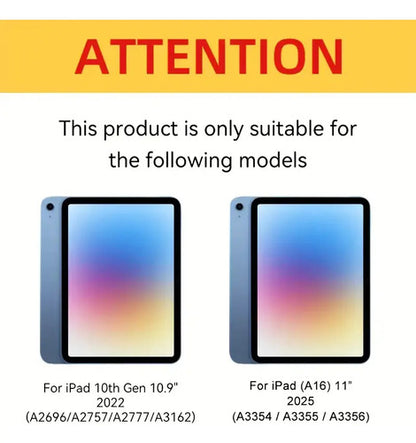 Funda Para iPad (a16) De 2022 Y 2025 11' Y 10.9' Celeste