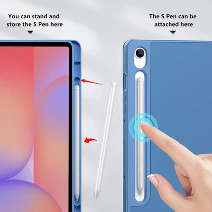 Funda Para Galaxy Tab S10 Lite/s10 Fe/s9 Fe 10.9 ... Azul