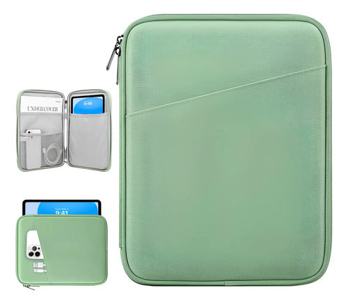 Funda Multi-tablet Universal De 9 A 11 Pulgadas Verde Oscuro