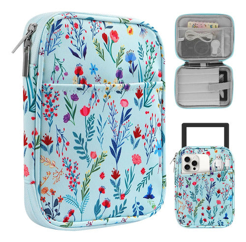 Funda Universal Para Kindle Floreado