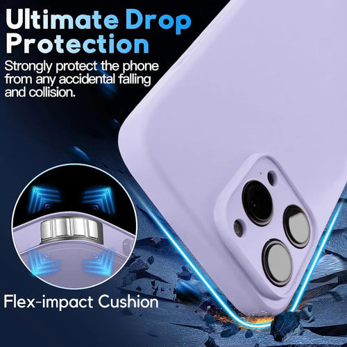 Funda Blaspins Para iPhone Con Correa Ajustable Violeta