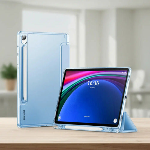 Funda Para Samsung Galaxy Tab S10 Fe/s9 Fe 5g 10 Azul Claro
