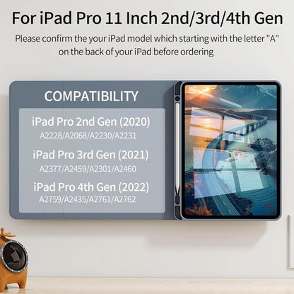 Funda Con  Teclado Para iPad Pro 11'' Gen Violeta