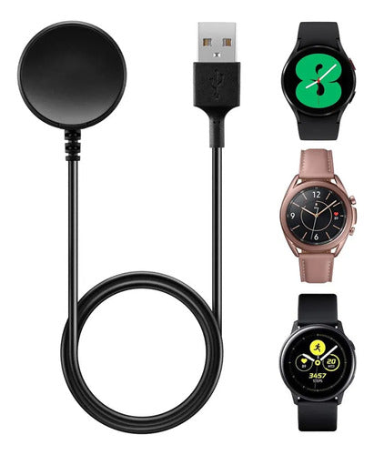 Cargador Kissmart Para Samsung Galaxy Watch Series Negro