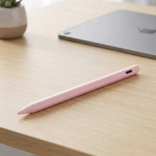 Lapiz Universal Para iPad Y Tablets Rosa Pastel