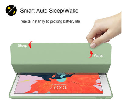 Funda Para iPad 6 Y 5 Generacion De 9.7 Pulgadas Verde Lima