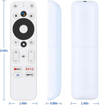 Control Remoto De Voz Para Onn Android Tv Fhd 4k Uhd Negro