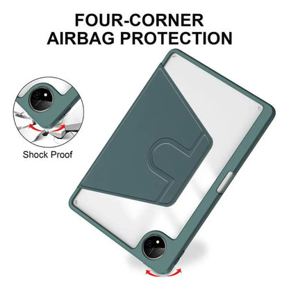 Funda Giratoria Para Huawei Matepad Pro Verde Oscuro