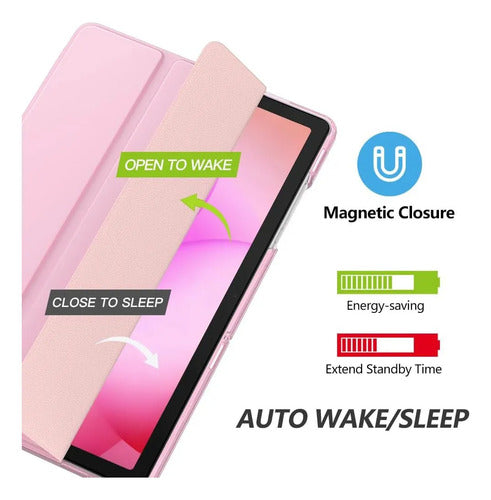 Funda Para Samsung Galaxy Tab A11 Plus/a9 Plus 11 Rosa