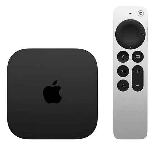 Apple Tv 4k  Wi-fi 64 Gb (3ra Generación) Negro Siri Remote