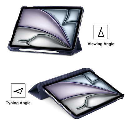 Funda Para iPad A16 11th Gen 11  2025 Y iPad 10th Azul Marino