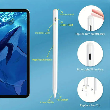 Lapiz Universal Para iPad Y Tablets Rosa Aperlado