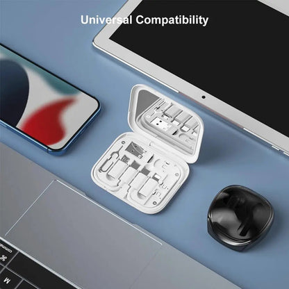Adaptador Usb-c A Usb Con Espejo De Maquillaje Blanco