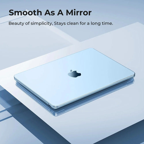 Carcasa Funda Transparente Para Macbook Air 13.6' Azul Claro