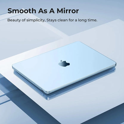 Carcasa Funda Transparente Para Macbook Air 13.6' Azul Claro