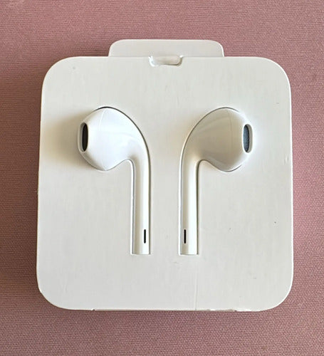 Apple Earpods Con Conector Lightning Originial. Blanco