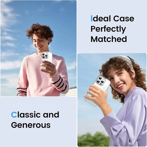 Funda Transparente Temdan Para iPhone 16 Pro Max, Compati... Transparente
