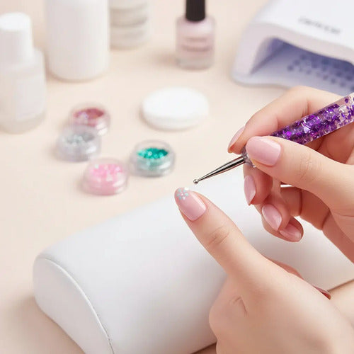 Kit De 5 Herramientas Para Diseño De Uñas, Punteros