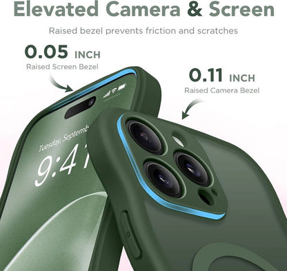 Funda Para iPhone 16 Pro Verde Oscuro