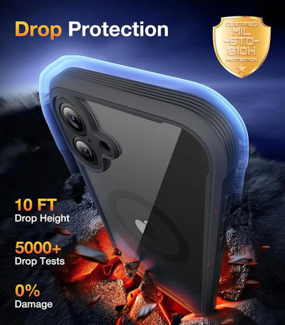 Funda Para iPhone 16 Protección Total Negro