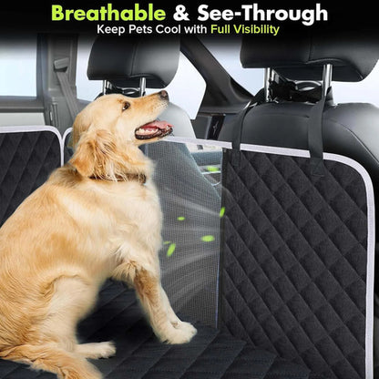 Cubierta De Asiento Para Perros Meolsaek Negro
