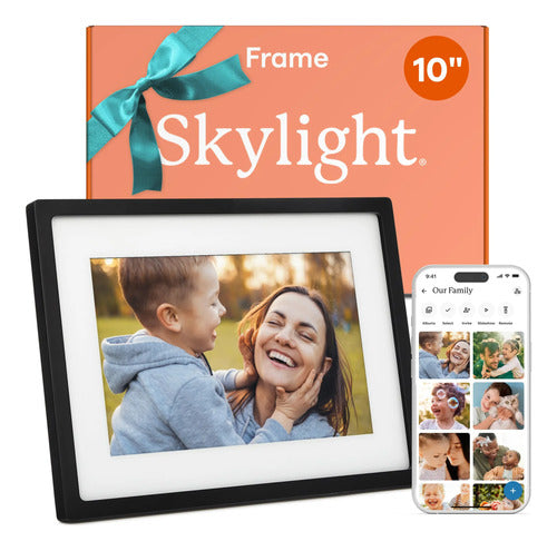 Marco De Fotos Digital Wifi Skylight 10 Pulgadas Negro
