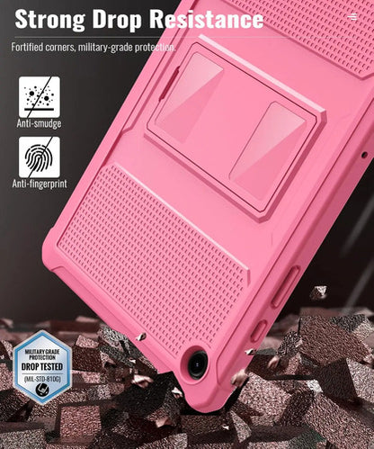 Funda Para Galaxy Tab A9 Plus 11-inch 2023, Negra Rosa Chicle