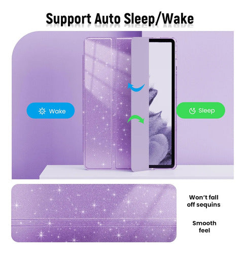 Funda Para Lenovo Idea Tab 11 Con Soporte Violeta