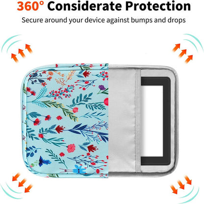 Funda Universal Para Kindle Floreado