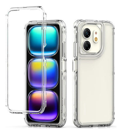 Funda Protectora Anti-caída Para Infinix Hot 50i Y Smart Transparente Lisa