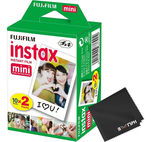 Fujifilm Instax Mini: Pack De 20 Películas Para Cámara Color