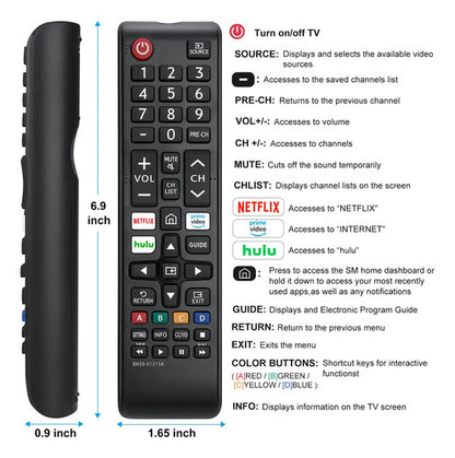 Control Remoto Universal Para Televisores Samsung.