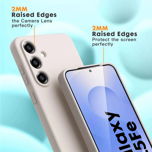 Funda De Silicona Para Samsung Galaxy S25 Fe 5g