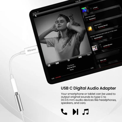 Adaptador Universal Usb-c A Jack 3.5mm Color