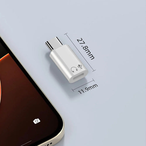 Adaptador De Audio Usb-c A Lightning (auriculares/micrófono)